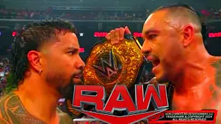 WWE Monday Night RAW Full Highlights In Hindi.
