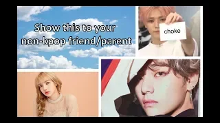 An intro to kpop/show this to your non kpop friend or parent