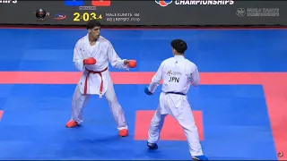 Mohammad Aljafari vs Rikito Shimada | Bronze Male Kumite -84Kg | World Championships Budapest 2023