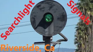 Searchlights Signals! Railfanning Downtown Riverside