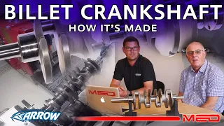 How it's made - MED/Arrow steel competition crankshaft - part 1