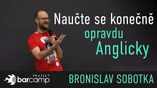 Naučte se konečně opravdu anglicky - Bronislav Sobotka