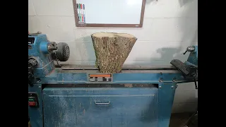 Woodturning - End Grain Crotch Vase (It Gives You Wings :)