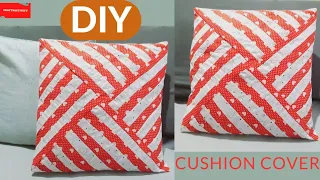 Use Your Scraps For Cushion Cover|Patchwork Technique|DIY Cushion Cover