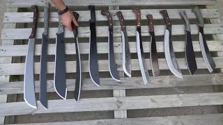 Condor Knife and Tools All Different Kinds of  Machetes - Made in El Salvador