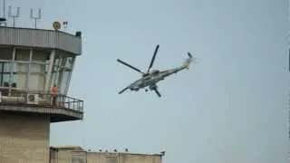 Russian combat helicopter Ka-52 "Alligator" at the MAKS 2011. Ка-52 на МАКС 2012