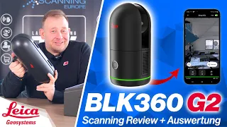 Leica BLK360 G2 | Scanning-Test und Punktwolken Auswertung