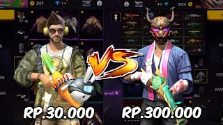 REVIEW AKUN HARGA Rp30.000 VS Rp300.000