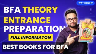 BFA Theory Entrance ki Tayari kese Kare Full Information: Best Books for BFA Entrance Preparation