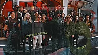 arrowverse || seven nation army