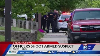 IMPD officers shoot, wound armed suspect on Indy’s north side