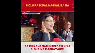 Piolo Pascual nagsalita na sa chikang nabuntis daw niya si Shaina Magdayao!!!