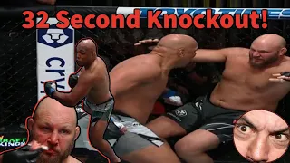 Ben Rothwell gets knocked out in under one minute at UFC fight Night 197