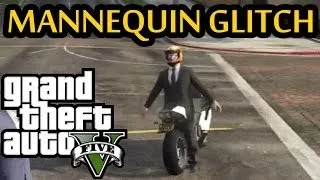 ★ GTA 5 Online - Hilarious Mannequin Glitch!