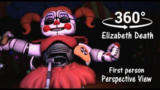 360°| Elizabeth Death First Person Perspective - FNAF Sister Location [SFM] (VR Compatible)