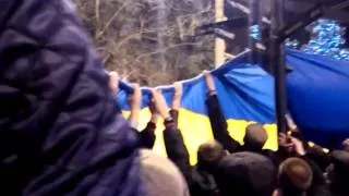 Митинг в Донецке 05.03.2014г. за единую Украину ч.3