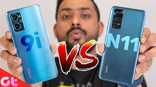 Xiaomi Redmi Note 11 vs Realme 9i Full Comparison | GALTI MATT KARNA | GT Hindi