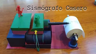 Maqueta de tu sismógrafo casero