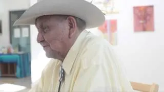 2013.10.04 ~ Alex Janvier in his gallery (HD)