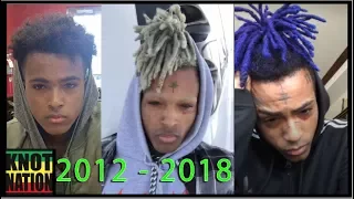 Evolution of XXXtentacion Dreads 2012 - 2018