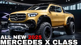 New 2025 Mercedes X-Class Pickup Introduced! - The most powerful pickup? #mercedes x class