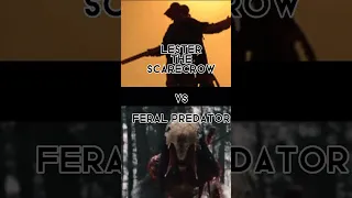 Horror elimination wheel---Feral Predator VS Lester the Scarecrow---