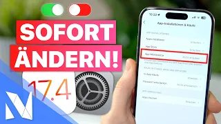 iPhone Einstellungen, die du JETZT ändern solltest! (iOS 17.4) | Nils-Hendrik Welk