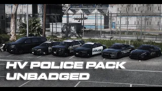 2023 HV Police Pack | DEBADGED | Callsign system | Fivem Police Pack