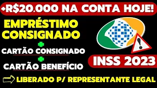 🤑LIBEROU R$20.000 na CONTA HOJE – Como fazer EMPRÉSTIMO CONSIGNADO para INSS/ REPRESENTANTE LEGAL!