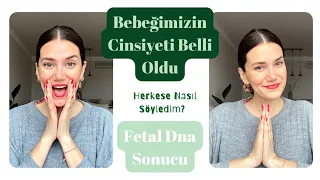 Bebeğimizin cinsiyeti belli oldu✨ Kız mı Erkek mi?🤷🏻‍♀️ Fetal Dna Sonucu, Herkese nasıl söyledim?