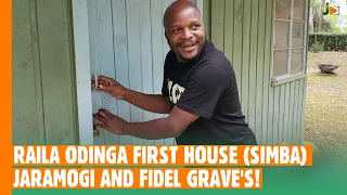 RAILA ODINGA FIRST HOUSE (SIMBA) JARAMOGI AND FIDEL GRAVE'S! THE FULL HISTORY OF THE ODINGA'S