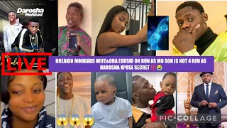 BREAKIN MOHBADS WIFE&OBA EGUSHI ON RUN AS MO SON IS NOT 4 HIM AS DAROSHA XPOSE SECRET‼️😭