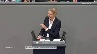 Generaldebatte: Rede von Alice Weidel am 11.09.19