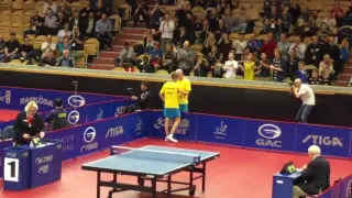 Anton KALLBERG - Yan AN @ Swedish Open 2015 match point