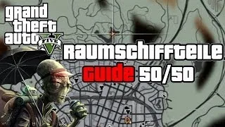 GTA 5 100% Guide - Alle Alien Raumschiffteile Map Standorte GTAV Grand Theft Auto German Tutorial