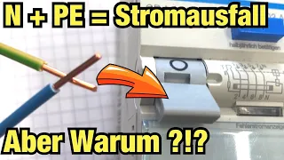 N + PE = FI-Schalter löst aus! Aber warum? Das solltest du wissen 🤷🏻‍♂️