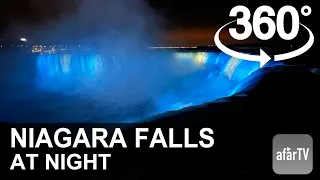 VR 360° -  Niagara Falls at Night