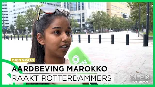 Aardbeving Marokko raakt Rotterdammers: ‘De paniek raakte me vooral’ | OPEN VRAAG