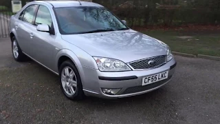 2005 55 REG FORD MONDEO 2.0 TDCI 5 DOOR HATCHBACK SILVER 87000MILES FULL SERVICE HISTORY