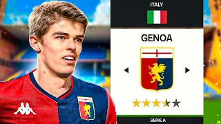 I Rebuilt Genoa.. Italy's Oldest Team!