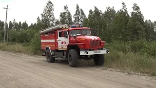 Потушили и вернулись. Ульяновские пожарные помогли коллегам в Мордовии