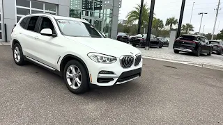 2021 BMW X3 sDrive SUV White