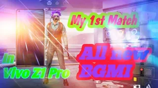 My 1st TDM//In BGMI(Pubg)//With Vivo Z1pro💥💨💨💥