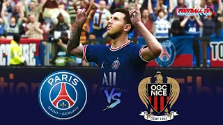 PES 2021 | PSG vs OGC Nice | Ligue 1 Match 2021 | eFootball PC