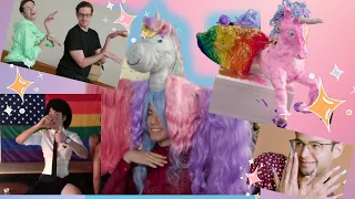 try guys pride month: gay horse rides again!