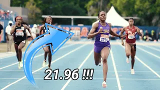 Fastest in Collegiate History !! | Favour Ofili Record Breaking Run | Tom Jones Memorial 2022