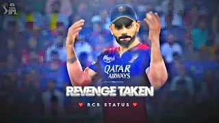 Revenge taken 😈|Rcb v Lsg| Rcb status 2023||Won by 18 😍 runs