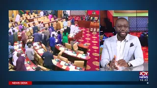 E-Levy Bill: Parliament reconvenes today after scuffle- News Desk on Joy News (21-12-21)