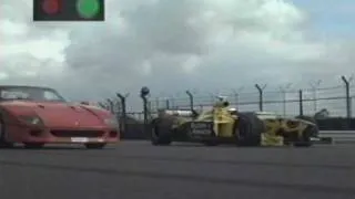 ferrari f40 vs formula 1