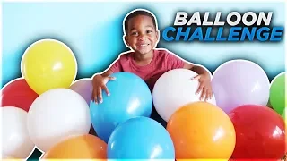 Balloon Challenge Family Fun Activities With DJ's Clubhouse!!